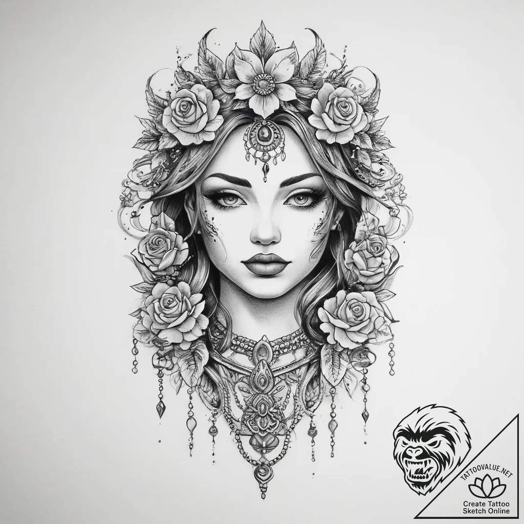 Tattoo sketch ceramic - tattoo sketch (№1760398635_0, 13.10.2025 23:37) — tattoovalue.net