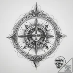 Tattoo sketch cosmic representation, tattoo s… – tattoo sketch (№1760404943_0, 14.10.2025 01:22) — tattoovalue.net