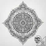 Tattoo sketch tiara, ink illustration for tat… – tattoo sketch (№1760405609_0, 14.10.2025 01:33) — tattoovalue.net