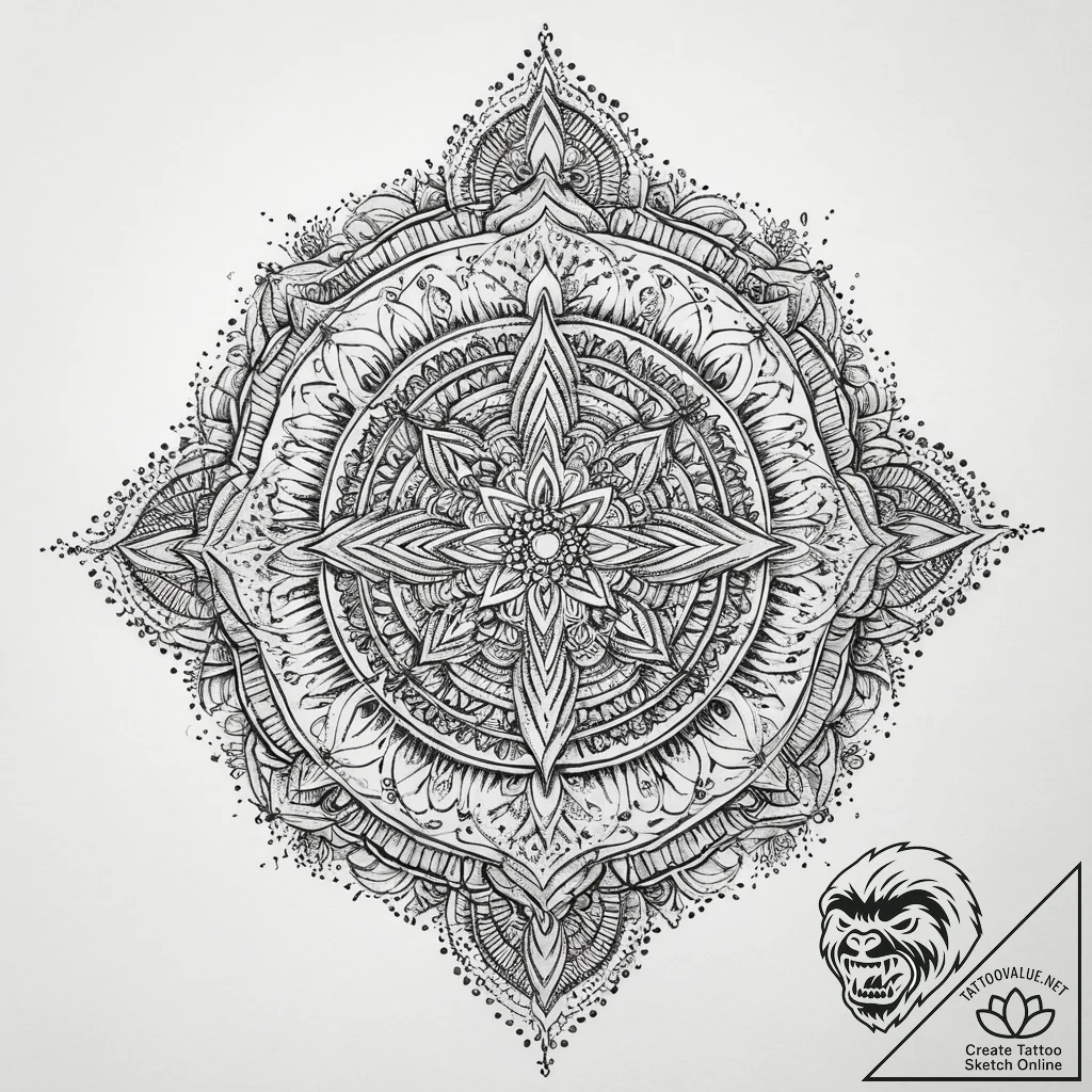 Tattoo sketch tiara, ink illustration for tat... - tattoo sketch (№1760405609_0, 14.10.2025 01:33) — tattoovalue.net