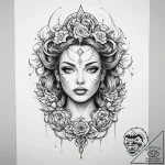 Tattoo sketch entrepreneur – tattoo sketch (№1760406044_0, 14.10.2025 01:40) — tattoovalue.net