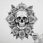 Tattoo sketch divine presence, artistic tatto… – tattoo sketch (№1760406699_0, 14.10.2025 01:51) — tattoovalue.net