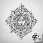 Tattoo sketch sacred identity – tattoo sketch (№1760406917_0, 14.10.2025 01:55) — tattoovalue.net