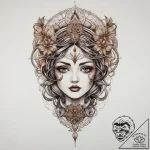 Tattoo sketch nightmare, tattoo line art, sep… – tattoo sketch (№1760409767_0, 14.10.2025 02:42) — tattoovalue.net