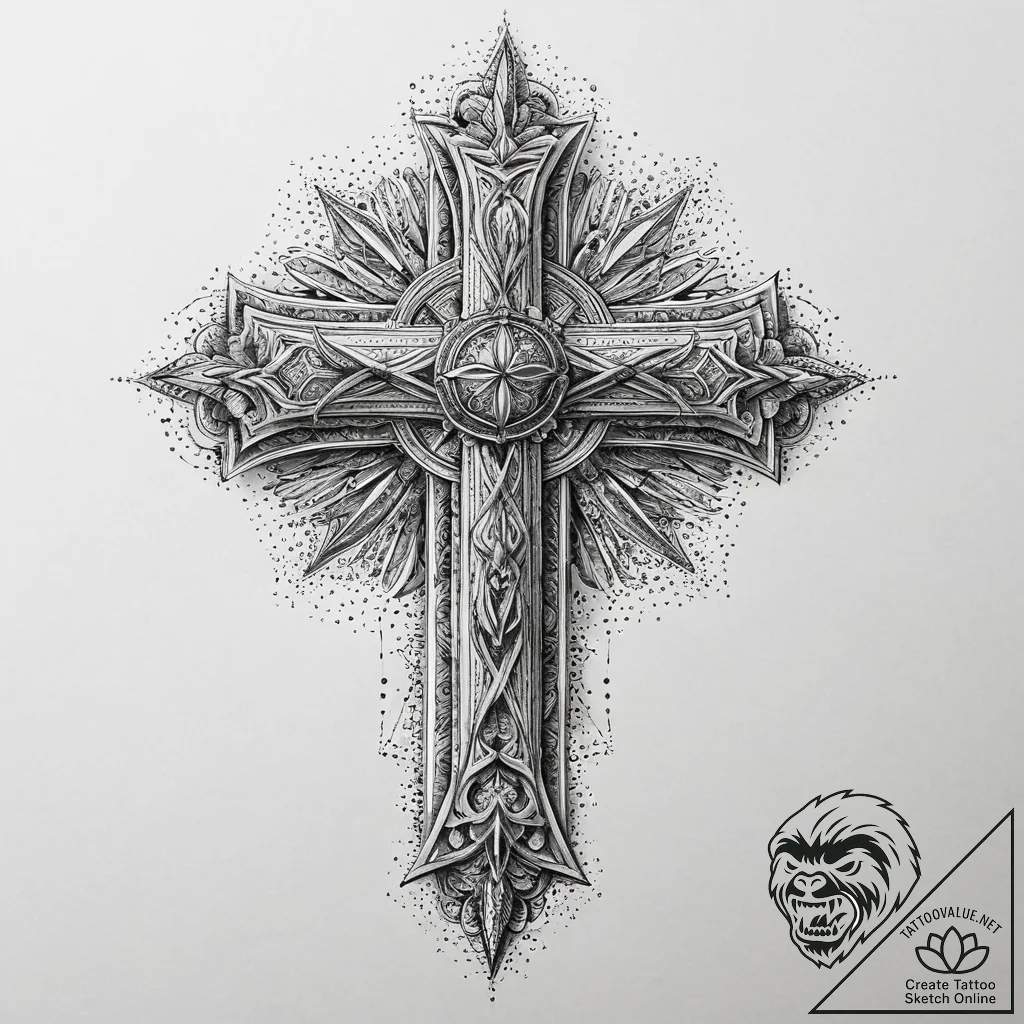 Tattoo sketch king, concept art for tattoo, d... - tattoo sketch (№1760418712_0, 14.10.2025 05:11) — tattoovalue.net