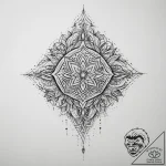 Tattoo sketch ornamental back piece, tattoo s… – tattoo sketch (№1760419367_0, 14.10.2025 05:22) — tattoovalue.net