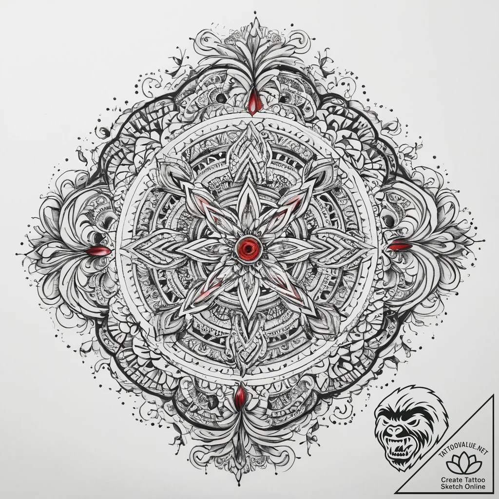 Tattoo sketch city, tattoo line art, ornament... - tattoo sketch (№1760420232_0, 14.10.2025 05:37) — tattoovalue.net