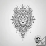 Tattoo sketch divine art, tattoo line art, on… – tattoo sketch (№1760423716_0, 14.10.2025 06:35) — tattoovalue.net