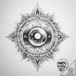 Tattoo sketch cosmic land – tattoo sketch (№1760425768_0, 14.10.2025 07:09) — tattoovalue.net