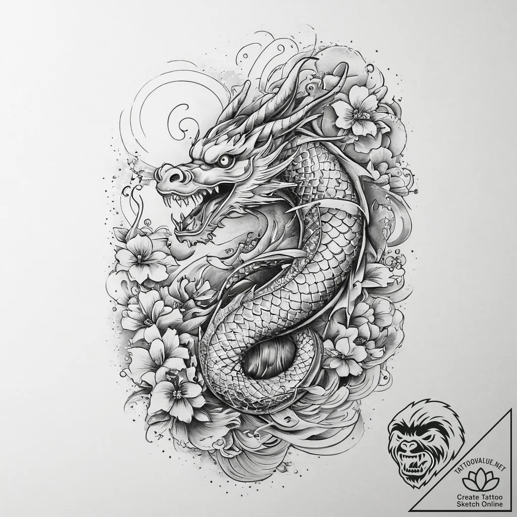 Tattoo sketch cosmic soul, tattoo drawing out... - tattoo sketch (№1760426419_0, 14.10.2025 07:20) — tattoovalue.net