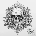 Tattoo sketch celestial tattoo, tattoo drawin… – tattoo sketch (№1760427292_0, 14.10.2025 07:34) — tattoovalue.net