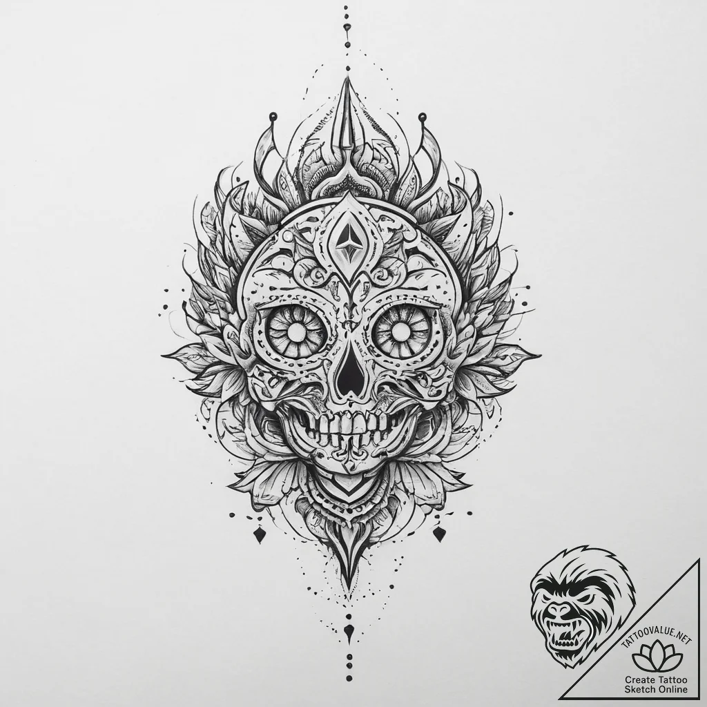 Tattoo sketch hand, ink illustration for tatt... - tattoo sketch (№1760428606_0, 14.10.2025 07:56) — tattoovalue.net