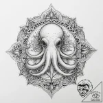 Tattoo sketch dumbo octopus, tattoo flash she… – tattoo sketch (№1760428823_0, 14.10.2025 08:00) — tattoovalue.net