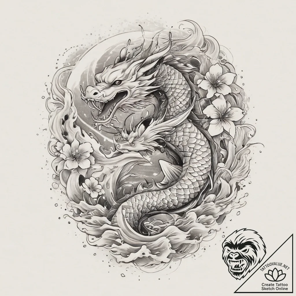 Tattoo sketch silver, artistic tattoo sketch,... - tattoo sketch (№1760432068_0, 14.10.2025 08:54) — tattoovalue.net
