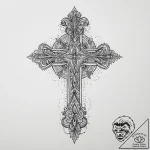 Tattoo sketch sharp, ink illustration for tat… – tattoo sketch (№1760437201_0, 14.10.2025 10:20) — tattoovalue.net