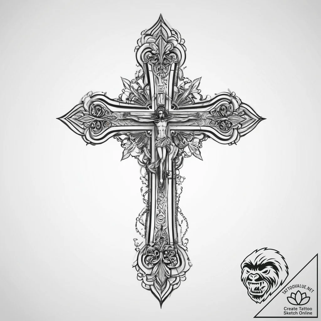 Tattoo sketch iron, tattoo line art, black ou... - tattoo sketch (№1760440901_0, 14.10.2025 11:21) — tattoovalue.net
