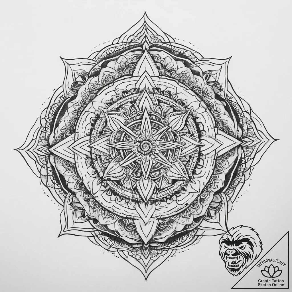 Tattoo sketch body, tattoo line art, on a cle... - tattoo sketch (№1760444598_0, 14.10.2025 12:23) — tattoovalue.net