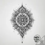 Tattoo sketch edge, concept art for tattoo, b… – tattoo sketch (№1760445248_0, 14.10.2025 12:34) — tattoovalue.net