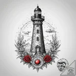 Tattoo sketch tower, tattoo drawing outline,… – tattoo sketch (№1760446559_0, 14.10.2025 12:55) — tattoovalue.net