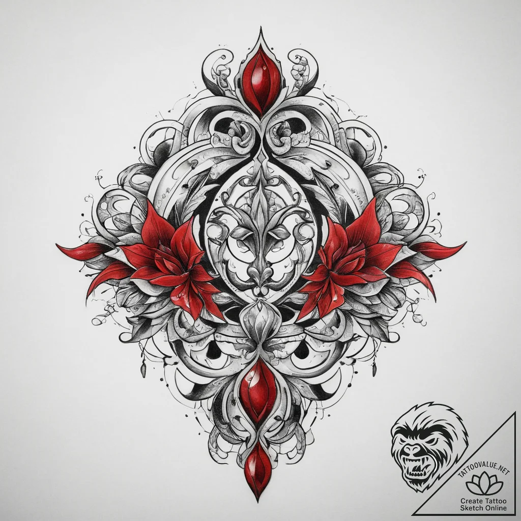 Tattoo sketch crystal, concept art for tattoo... - tattoo sketch (№1760452217_0, 14.10.2025 14:30) — tattoovalue.net