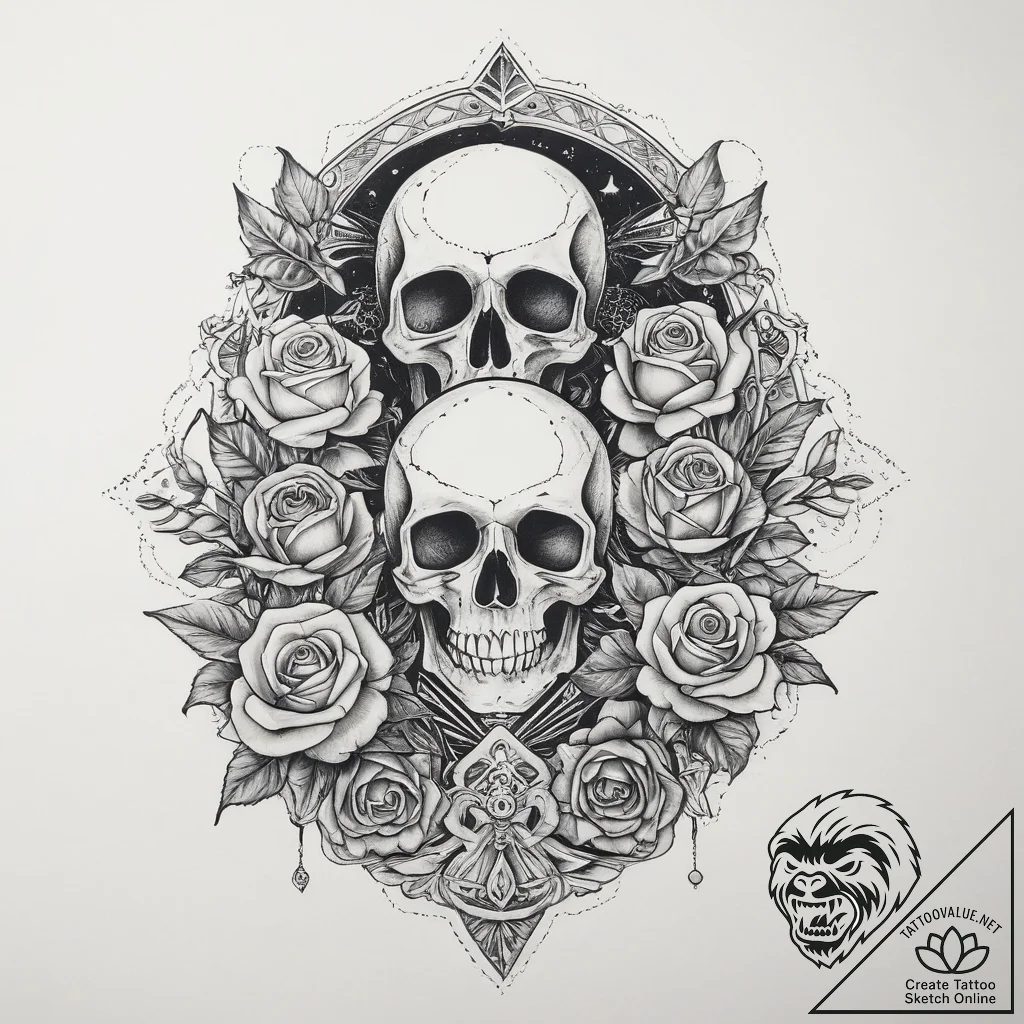 Tattoo sketch cosmic armor, tattoo drawing ou... - tattoo sketch (№1760454175_0, 14.10.2025 15:02) — tattoovalue.net