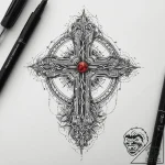 Tattoo sketch cosmic self, tattoo flash sheet… – tattoo sketch (№1760460692_0, 14.10.2025 16:51) — tattoovalue.net