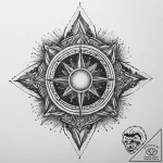 Tattoo sketch cosmic representation, artistic… – tattoo sketch (№1760466129_0, 14.10.2025 18:22) — tattoovalue.net