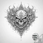 Tattoo sketch town, concept art for tattoo, o… – tattoo sketch (№1760467001_0, 14.10.2025 18:36) — tattoovalue.net