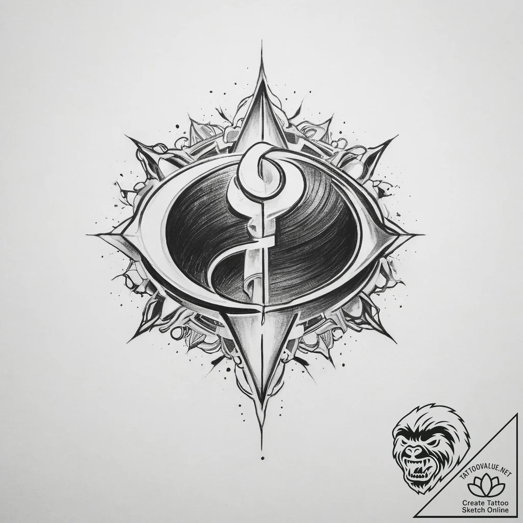 Tattoo sketch the incredibles logo - tattoo sketch (№1760470260_0, 14.10.2025 19:31) — tattoovalue.net