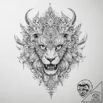 Tattoo sketch gold – tattoo sketch (№1760470693_0, 14.10.2025 19:38) — tattoovalue.net