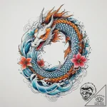 Tattoo sketch braid, artistic tattoo sketch,… – tattoo sketch (№1760473743_0, 14.10.2025 20:29) — tattoovalue.net