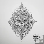 Tattoo sketch hand, tattoo line art, muted co… – tattoo sketch (№1760473960_0, 14.10.2025 20:32) — tattoovalue.net