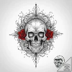 Tattoo sketch beginning, ink illustration for… – tattoo sketch (№1760476780_0, 14.10.2025 21:19) — tattoovalue.net