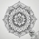Tattoo sketch jasmine flower, tattoo sketch d… – tattoo sketch (№1760478724_0, 14.10.2025 21:52) — tattoovalue.net