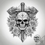 Tattoo sketch berserker axe, tattoo drawing o… – tattoo sketch (№1760479157_0, 14.10.2025 21:59) — tattoovalue.net