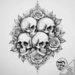 Tattoo sketch cosmic lore, concept art for ta… – tattoo sketch (№1760479816_0, 14.10.2025 22:10) — tattoovalue.net