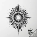 Tattoo sketch cosmic source, tattoo sketch de… – tattoo sketch (№1760480034_0, 14.10.2025 22:13) — tattoovalue.net