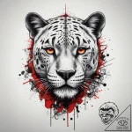 Tattoo sketch panther, artistic tattoo sketch… – tattoo sketch (№1760482219_0, 14.10.2025 22:50) — tattoovalue.net