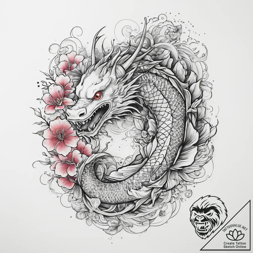 Tattoo sketch blessed realm, tattoo drawing o... - tattoo sketch (№1760484834_0, 14.10.2025 23:33) — tattoovalue.net