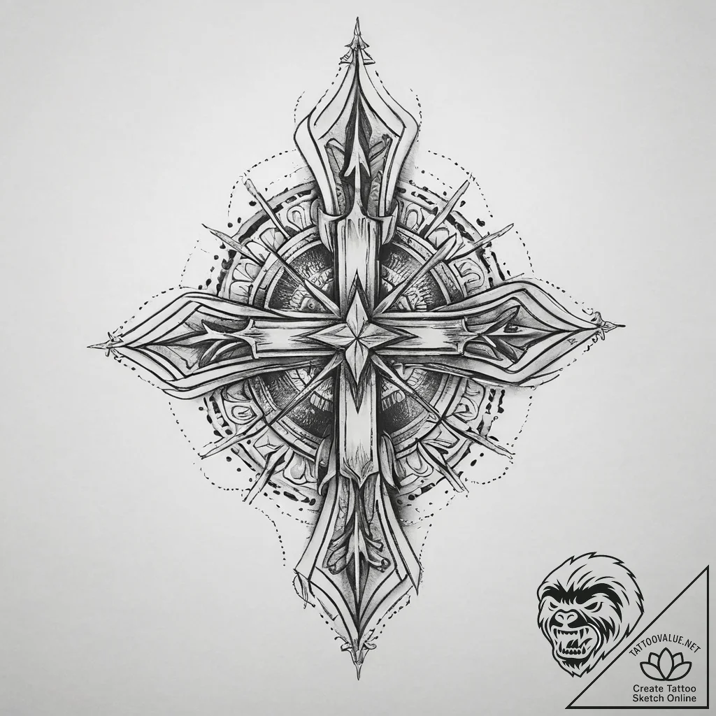 Tattoo sketch spark, concept art for tattoo,... - tattoo sketch (№1760486140_0, 14.10.2025 23:55) — tattoovalue.net