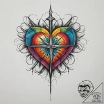 Tattoo sketch heart tattoo, tattoo line art,… – tattoo sketch (№1760488969_0, 15.10.2025 00:42) — tattoovalue.net