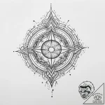 Tattoo sketch cosmic essence, artistic tattoo… – tattoo sketch (№1760493318_0, 15.10.2025 01:55) — tattoovalue.net