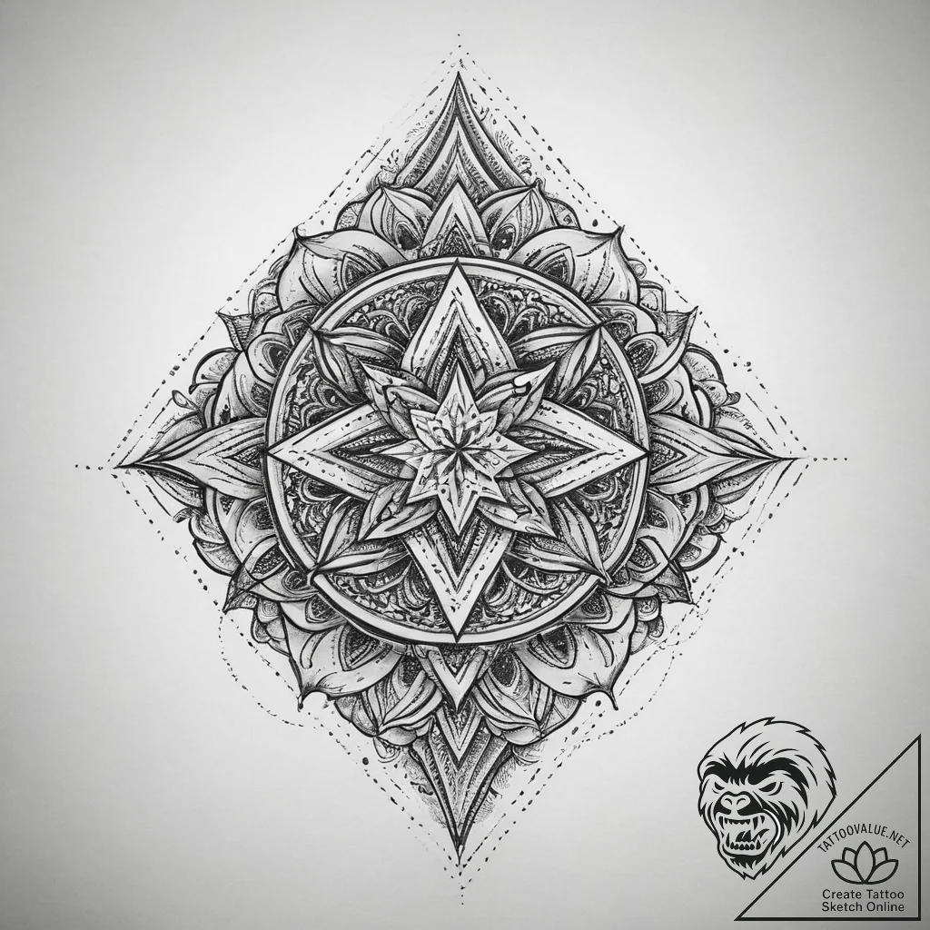 Tattoo sketch magical brush, artistic tattoo... - tattoo sketch (№1760493538_0, 15.10.2025 01:58) — tattoovalue.net