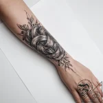 Tattoo sketch hands with a knot – tattoo sketch (№1760494629_0, 15.10.2025 02:17) — tattoovalue.net