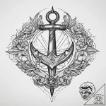 Tattoo sketch scissors, concept art for tatto… – tattoo sketch (№1760495715_0, 15.10.2025 02:35) — tattoovalue.net