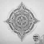 Tattoo sketch soldier with a document, concep… – tattoo sketch (№1760501015_0, 15.10.2025 04:03) — tattoovalue.net