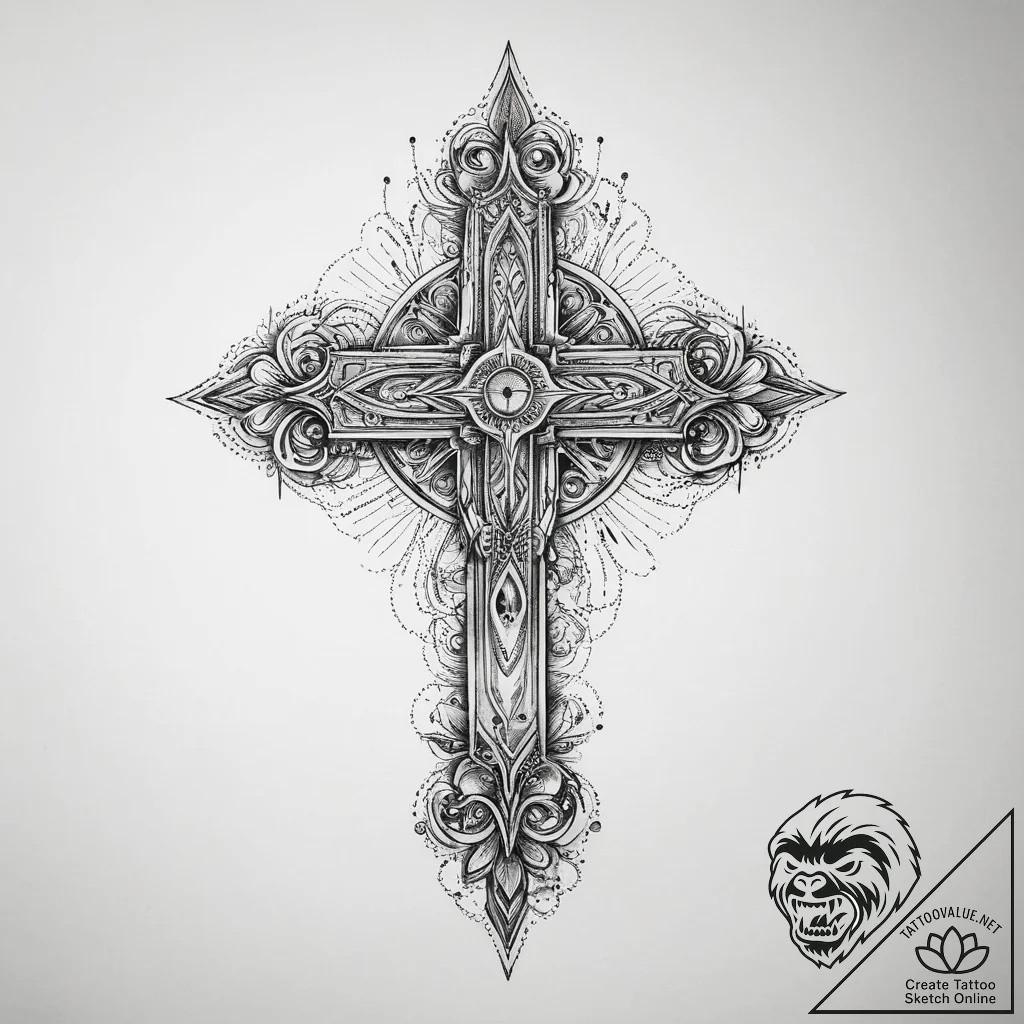 Tattoo sketch sharp, artistic tattoo sketch,... - tattoo sketch (№1760506704_0, 15.10.2025 05:38) — tattoovalue.net