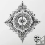 Tattoo sketch sacred narrative, artistic tatt… – tattoo sketch (№1760507140_0, 15.10.2025 05:45) — tattoovalue.net