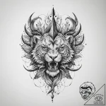 Tattoo sketch nature, concept art for tattoo,… – tattoo sketch (№1760507359_0, 15.10.2025 05:49) — tattoovalue.net