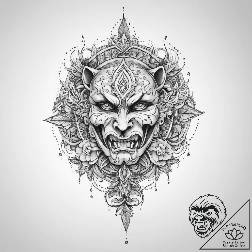 Tattoo sketch a symbolic event - tattoo sketch (№1760510054_0, 15.10.2025 06:34) — tattoovalue.net